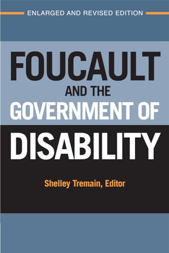 Beispielbild fr Foucault and the Government of Disability (Corporealities: Discourses Of Disability) zum Verkauf von HPB-Red