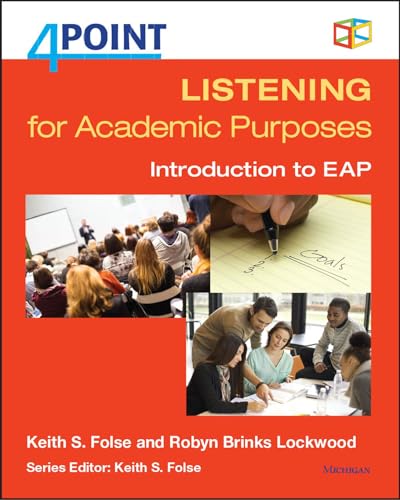 Imagen de archivo de 4 Point Listening for Academic Purposes Introduction to EAP (Four Point) a la venta por David's Books