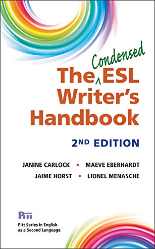 Imagen de archivo de The Condensed ESL Writer's Handbook, 2nd Ed. (Pitt Series In English As A Second Language) a la venta por BooksRun