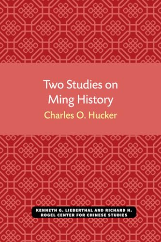 Stock image for Two Studies on Ming History for sale by GreatBookPrices