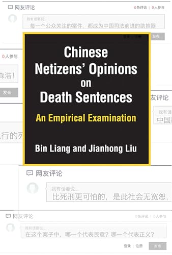 Stock image for Chinese Netizens' Opinions on Death Sentences: An Empirical Examination (China Understandings Today) for sale by Books From California