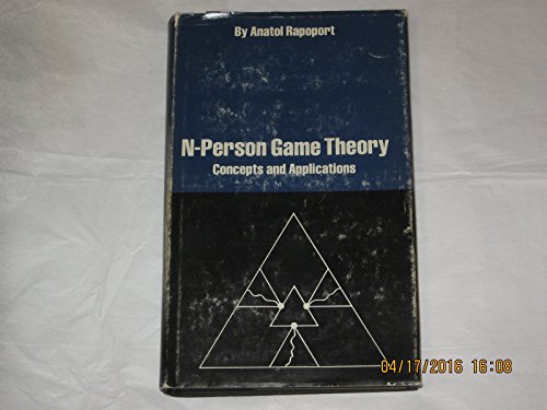 Stock image for N-Person Game Theory: Concepts and Applications. (Ann Arbor Books) for sale by HPB-Red