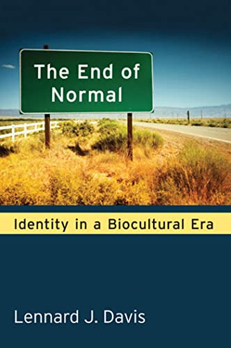 9780472052028: The End of Normal: Identity in a Biocultural Era