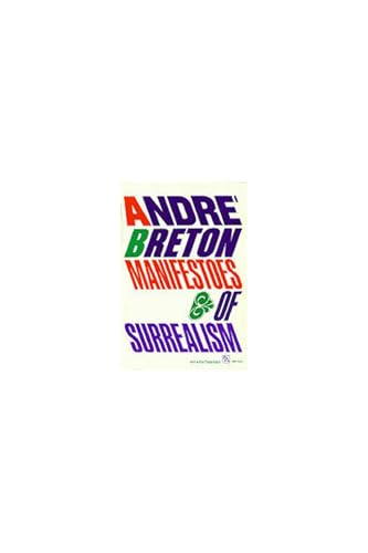 Stock image for Manifestoes of Surrealism (Ann Arbor Paperbacks) for sale by HPB-Ruby