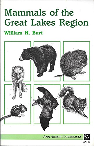 Beispielbild fr Mammals of the Great Lakes Region (Ann Arbor Paperbacks) zum Verkauf von Redux Books