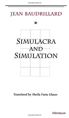 9780472065219: Simulacra and Simulation (The Body in Theory: Histories of Cultural Materialism)