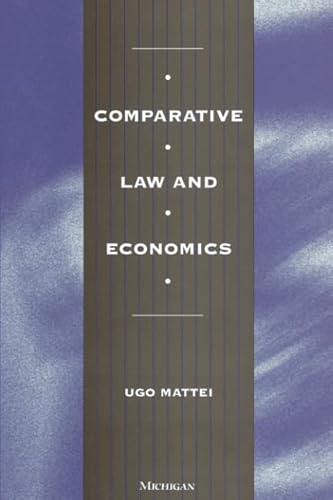 Imagen de archivo de Comparative Law and Economics a la venta por GoldBooks