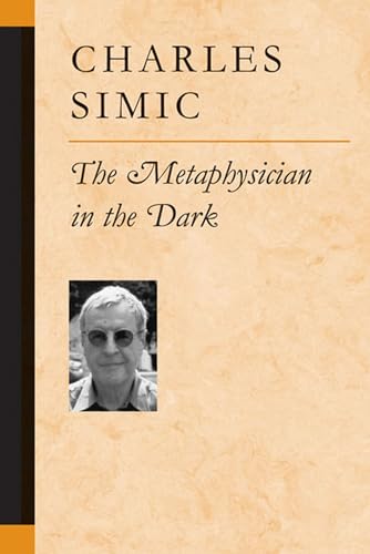 9780472068302: The Metaphysician in the Dark (Poets on Poetry)