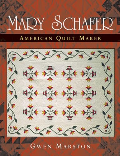 Beispielbild fr Mary Schafer, American Quilt Maker zum Verkauf von HPB-Emerald