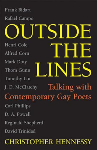 Stock image for Outside the Lines : Talking with Contemporary Gay Poets for sale by Better World Books