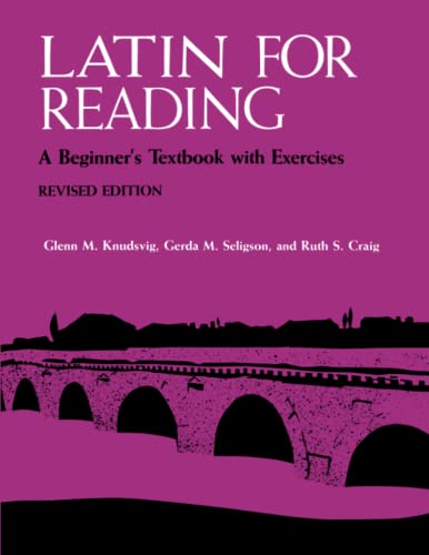 9780472080649: Latin for Reading: A Beginner's Textbook with Exercises