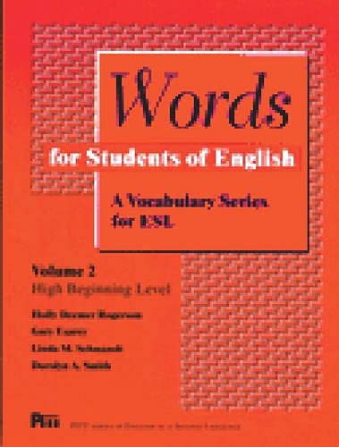 9780472082124: Words for Students of English: A Vocabulary Series for ESL: 2 (Pitt Series in English as a Second Language)