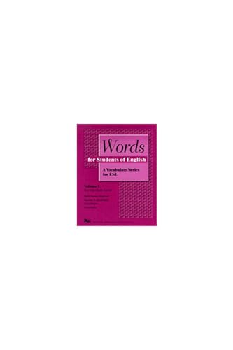 Stock image for Words for Students of English : A Vocabulary Series for ESL, Vol. 3 (Pitt Series in English As a Second Language) (Volume 3) for sale by Blue Vase Books