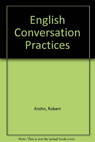 Imagen de archivo de English Conversation Practices a la venta por Foggypaws