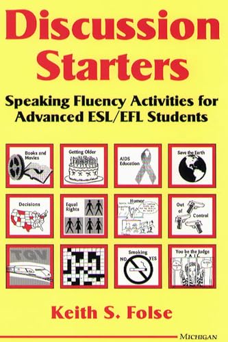 9780472083343: Discussion Starters: Speaking Fluency Activities for Advanced ESL/EFL Students