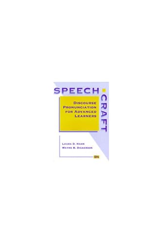 Stock image for Speechcraft: Discourse Pronunciation for Advanced Learners (Michigan Series In English For Academic & Professional Purposes) for sale by GF Books, Inc.