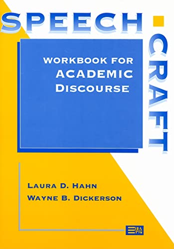 Imagen de archivo de Speechcraft: Workbook for Academic Discourse (Michigan Series In English For Academic & Professional Purposes) a la venta por SecondSale