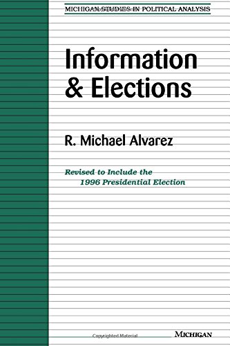 Imagen de archivo de Information and Elections (Michigan Studies In Political Analysis) a la venta por HPB-Red