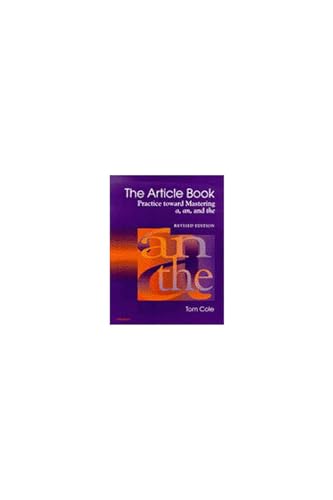 9780472086399: The Article Book: Practice Toward Mastering a, an, and the