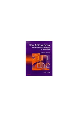 9780472086399: The Article Book: Practice Toward Mastering A, An, and the