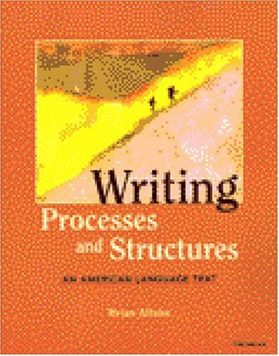 9780472089390: Writing Processes and Structures: An American Language Text