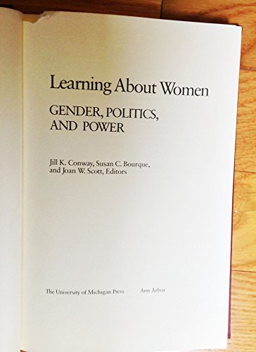 9780472093984: Learning About Women: Gender, Politics, and Power