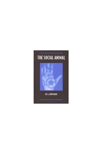 The Social Animal (9780472097302) by Runciman, W. G.