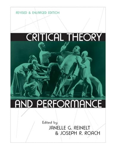 9780472098866: Critical Theory And Performance