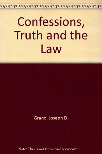 9780472101689: Confessions, Truth, and the Law