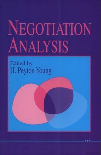 Imagen de archivo de Negotiation Analysis a la venta por HPB-Red