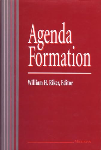 Imagen de archivo de Agenda Formation a la venta por Better World Books