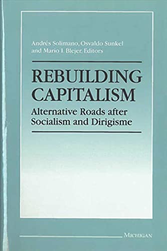 Stock image for Rebuilding Capitalism : Alternative Roads after Socialism and Dirigisme for sale by Better World Books