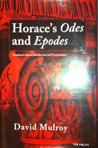 Beispielbild fr Horace's Odes and Epodes zum Verkauf von Powell's Bookstores Chicago, ABAA