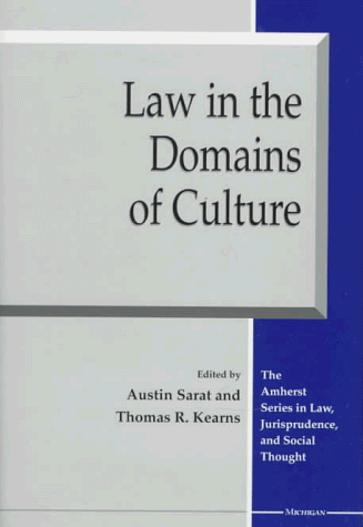 9780472108626: Law in the Domains of Culture (The Amherst Series In Law, Jurisprudence, And Social Thought)