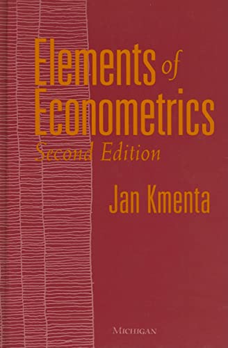Immagine dell'editore per Elements of Econometrics: Second Edition venduto da ThriftBooks-Phoenix