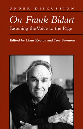 Stock image for On Frank Bidart Fastening the Voice to the Page Under Discussion for sale by PBShop.store US