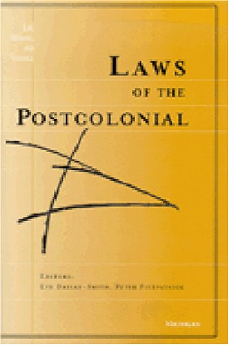 Imagen de archivo de Laws of the postcolonial. a la venta por Kloof Booksellers & Scientia Verlag