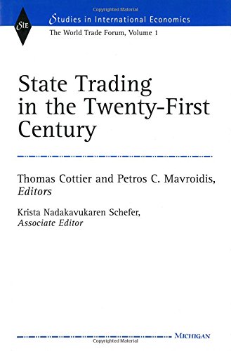 Imagen de archivo de World Trade Forum: State Trading in the Twenty-First Century: Vol 1 a la venta por Revaluation Books