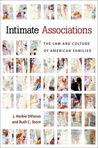 9780472117307: Intimate Associations: The Law and Culture of American Families