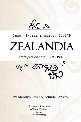 9780473290139: Shaw, Savill & Albion Co's Zealandia: Immigration Ship 1869-1902 (Ancestral Journeys of New Zealand Series)