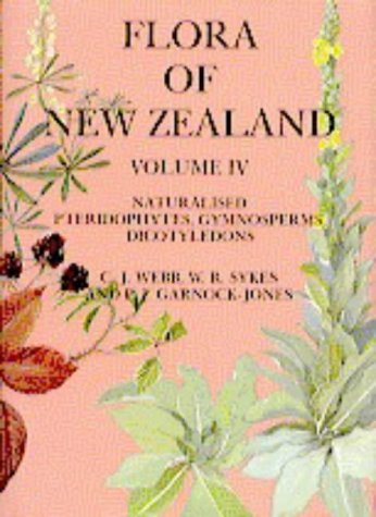 Beispielbild fr Flora of New Zealand. Volume I-IV (4-volume set). Volume I: Indigenous Tracheophyta, Psilopsida, Lycopsida, Filicopsida, Gymnospermae, Dicotyledones. Volume II: Indigenous Tracheophyta, Monocotyledones except Gramineae. Volume III: Adventive Cyperaceous, Petalous & Spathaceous Monocotyledons. IV: Naturalised Pteridophytes, Gymnosperms, Dicotyledons zum Verkauf von Antiquariaat Schot