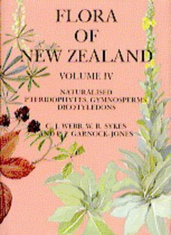 Flora of New Zealand. Volume I-IV (4-volume set). Volume I: Indigenous Tracheophyta, Psilopsida, Lycopsida, Filicopsida, Gymnospermae, Dicotyledones. Volume II: Indigenous Tracheophyta, Monocotyledones except Gramineae. Volume III: Adventive Cyperaceous, Petalous & Spathaceous Monocotyledons. IV: Naturalised Pteridophytes, Gymnosperms, Dicotyledons - Allan, H.H./Edgar, E./Garnock-Jones, P.J./Healy, A.J./L.B. Moore/Sykes, W.R./Webb, C.J