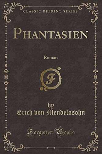 Stock image for Phantasien for sale by PBShop.store US