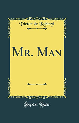 Beispielbild fr Mr Man Classic Reprint zum Verkauf von PBShop.store US