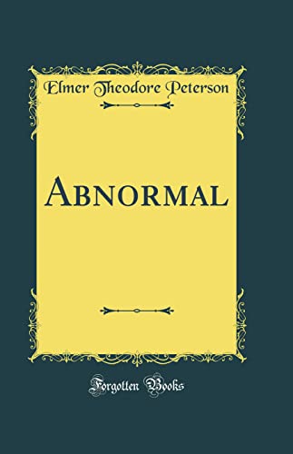 Stock image for Abnormal Classic Reprint for sale by PBShop.store US