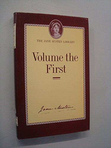 Beispielbild fr The Jane Austen Library: Volume the First (Volume 1) zum Verkauf von G. & J. CHESTERS