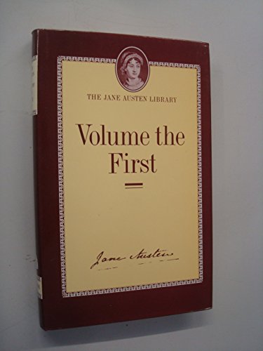 Stock image for The Jane Austen Library: Volume the First (Volume 1) for sale by G. & J. CHESTERS