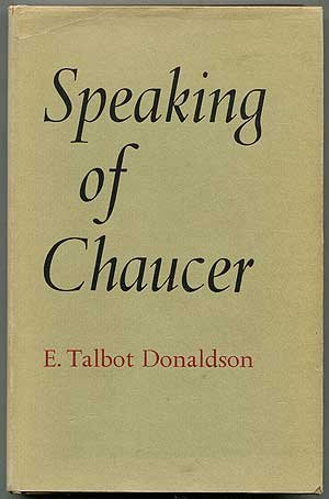 9780485111125: Speaking of Chaucer