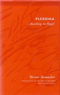 Pleroma: Reading in Hegel