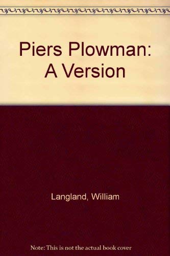 Piers Plowman: The A Verson.